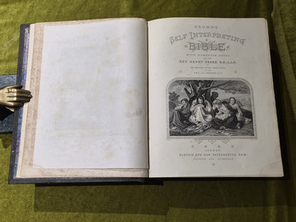 Brown's Self-Interpreting Family Bible with notes, Re-Edited by J L Porter6