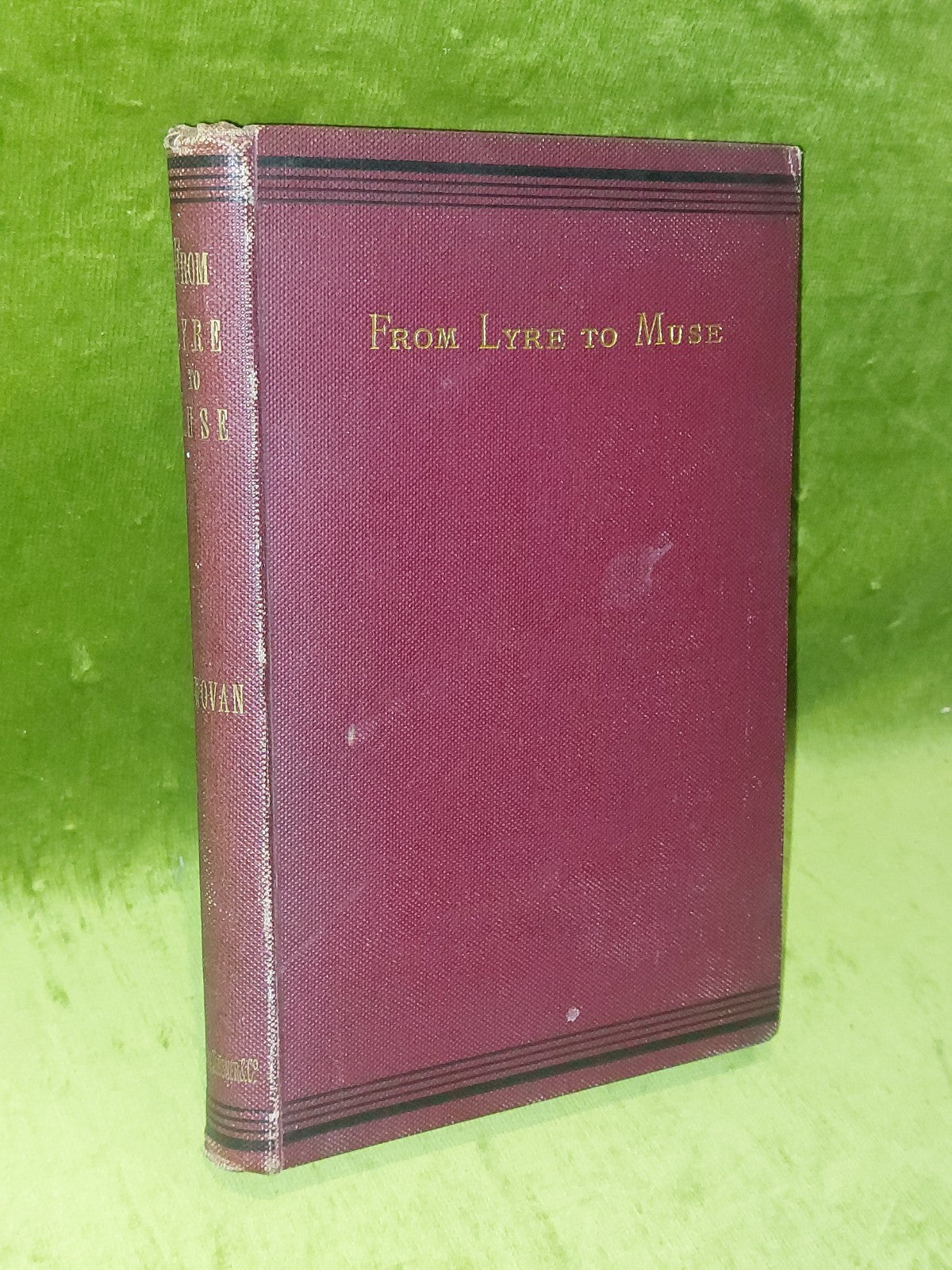 From Lyre to Muse: A History of the Aboriginal Union of Music (1890) J. Donovan2