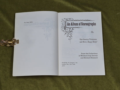 An Album Of Stereographs - William Culp Darrah & Richard Russack Doubleday 19773