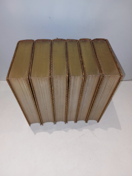 The Works of Robert Burns [6 vol set] W Paterson (1870s) Leather Fine Binding 1