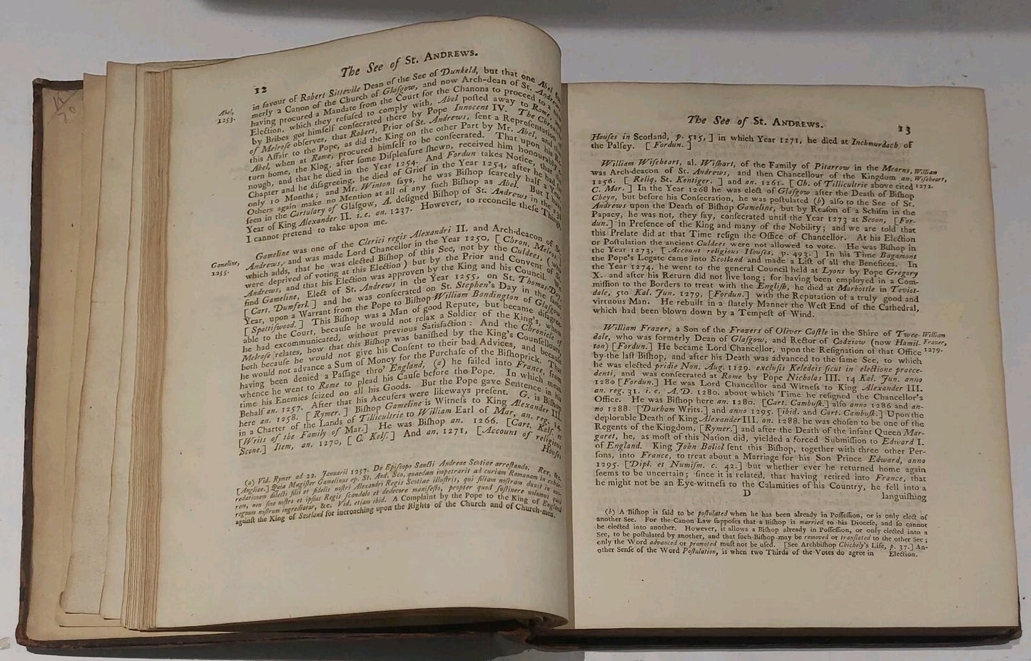 18th Century Catalogue: Bishops of the several Sees [...] Scotland, Keth (1755) 9