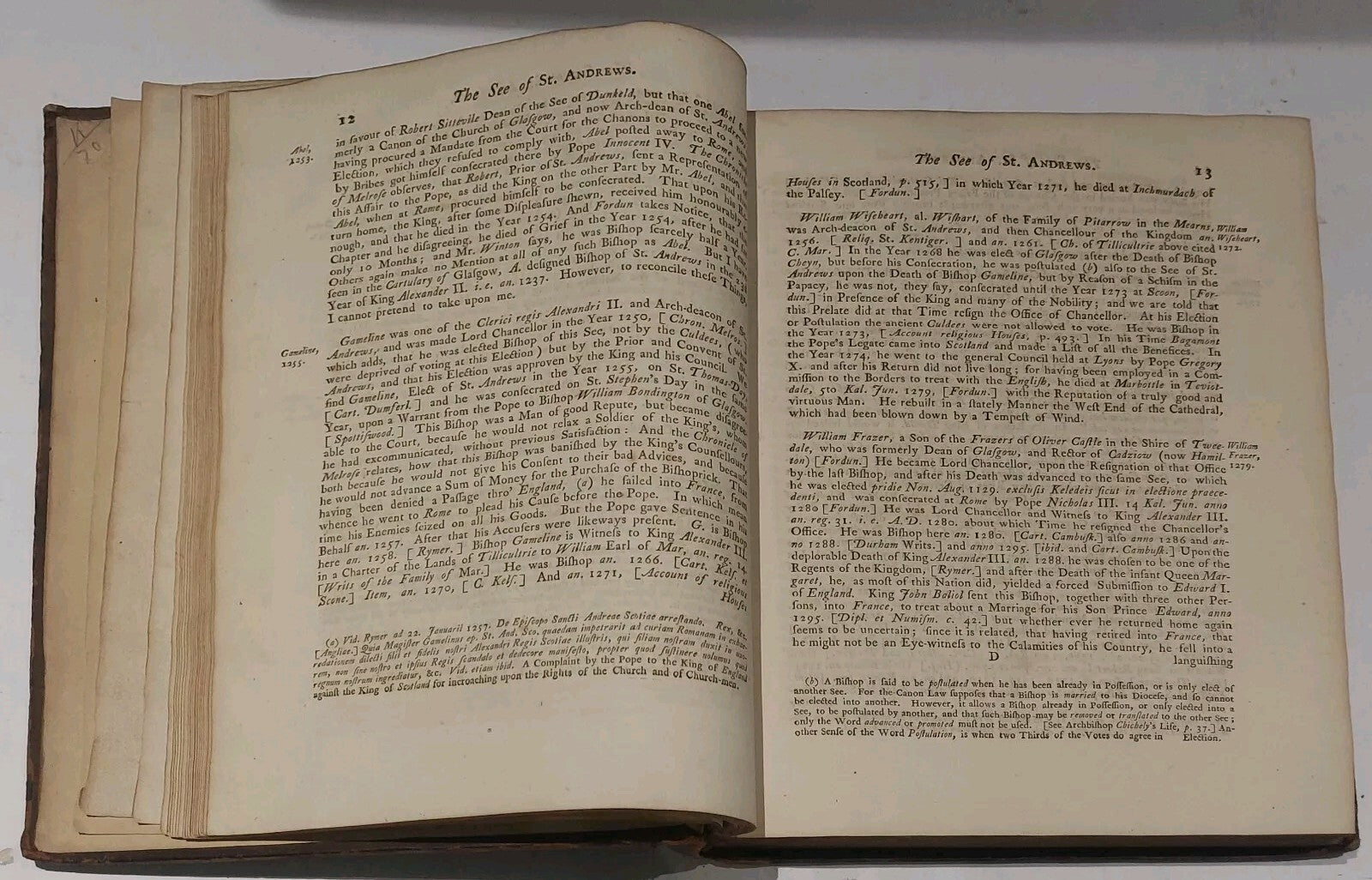 18th Century Catalogue: Bishops of the several Sees [...] Scotland, Keth (1755) 9