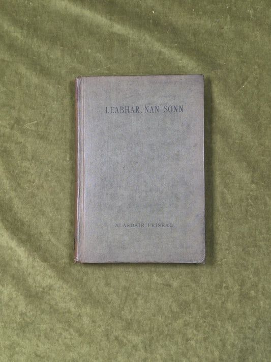Leabhar Nan Sonn - Alasdair Friseal , Briggs 18970