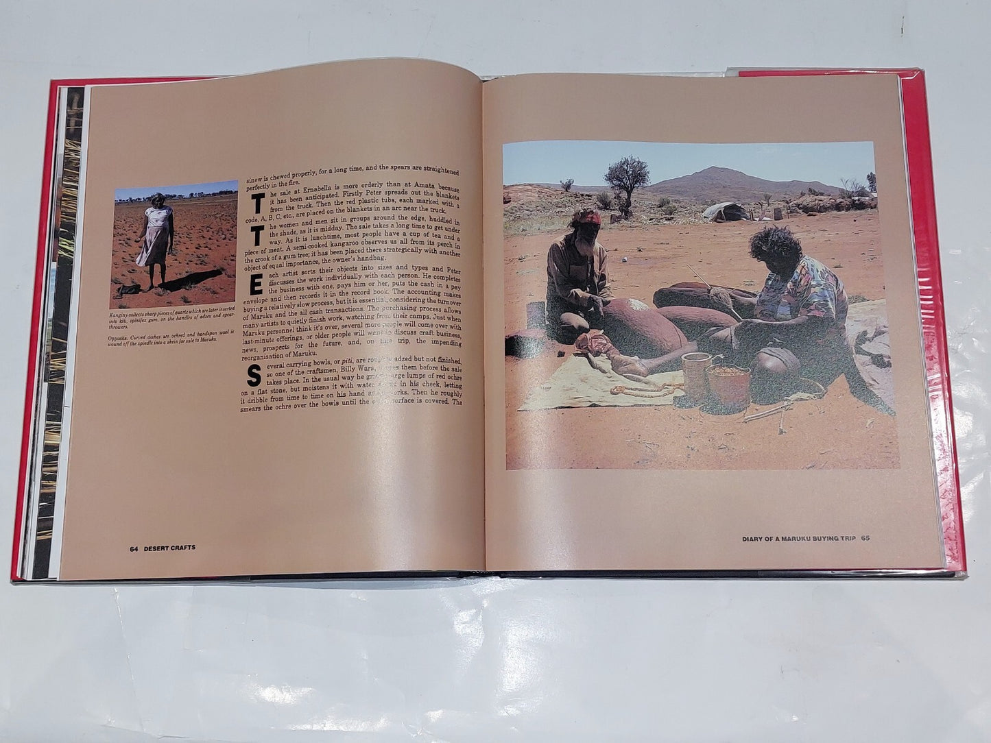 Desert Crafts: Anangu Maruku Punu by Jennifer Isaacs. Hardback 19922