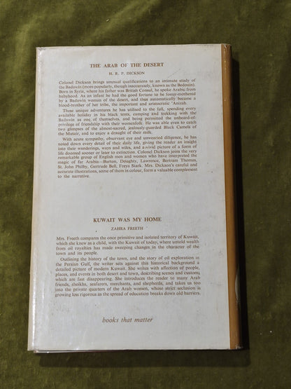 G.W. Murray Dare Me To The Desert 1st Edition in D/J 19671