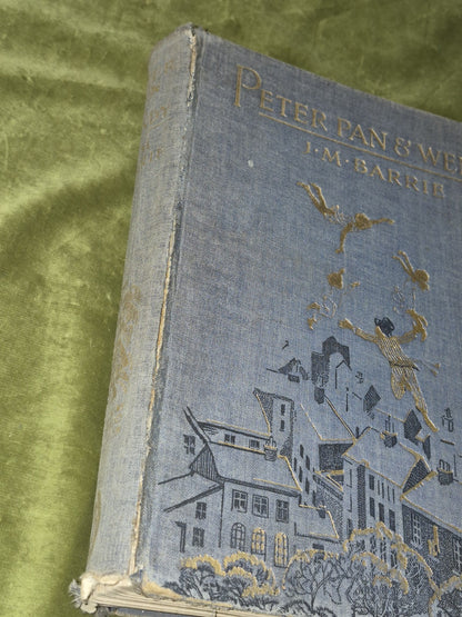 Peter Pan & Wendy By JM Barrie and Illustrations by Gwynedd M Hudson 1930's1