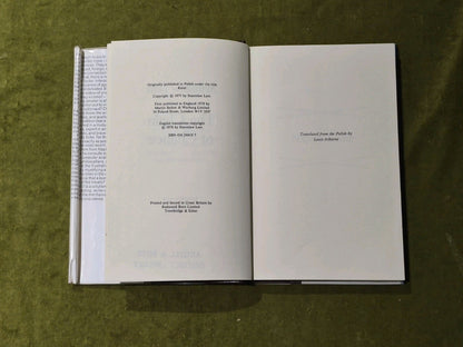 Chain of Chance - Stanislaw Lem - 1st English Edition 1978 Secker Warburg HB DJ5