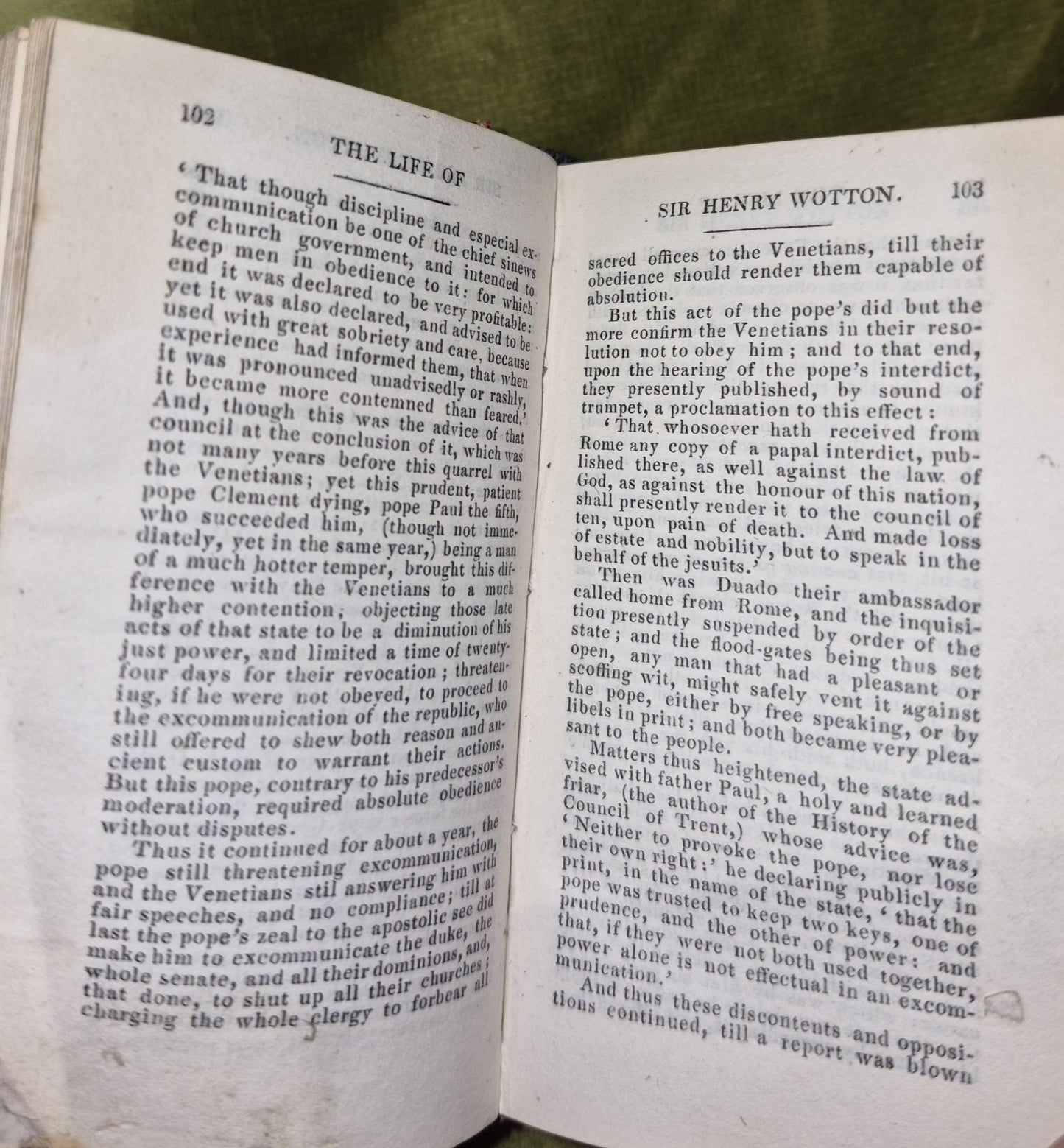 1827 Izaac Walton's Lives John Donne etc Miniture Leather Fine Binding R. Nelson8