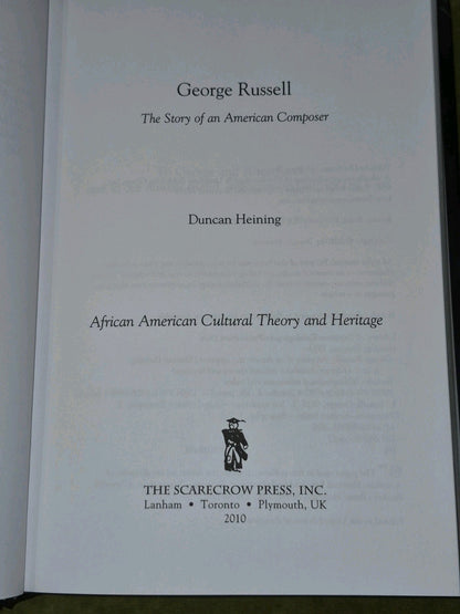 George Russell The Story of an American Composer HB Duncan Heining 1st SIGNED4