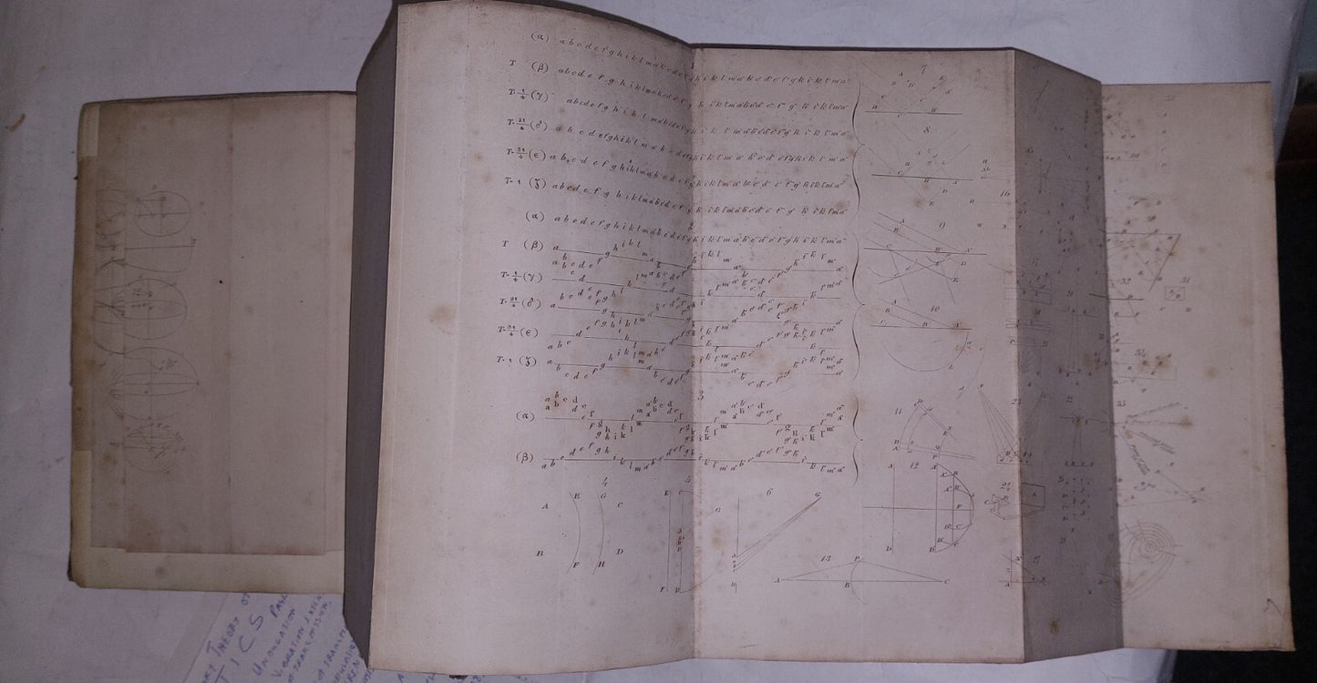 MATHEMATICAL TRACTS On LUNAR & PLANETARY THEORY by George Biddell Airy 1831, 2nd22