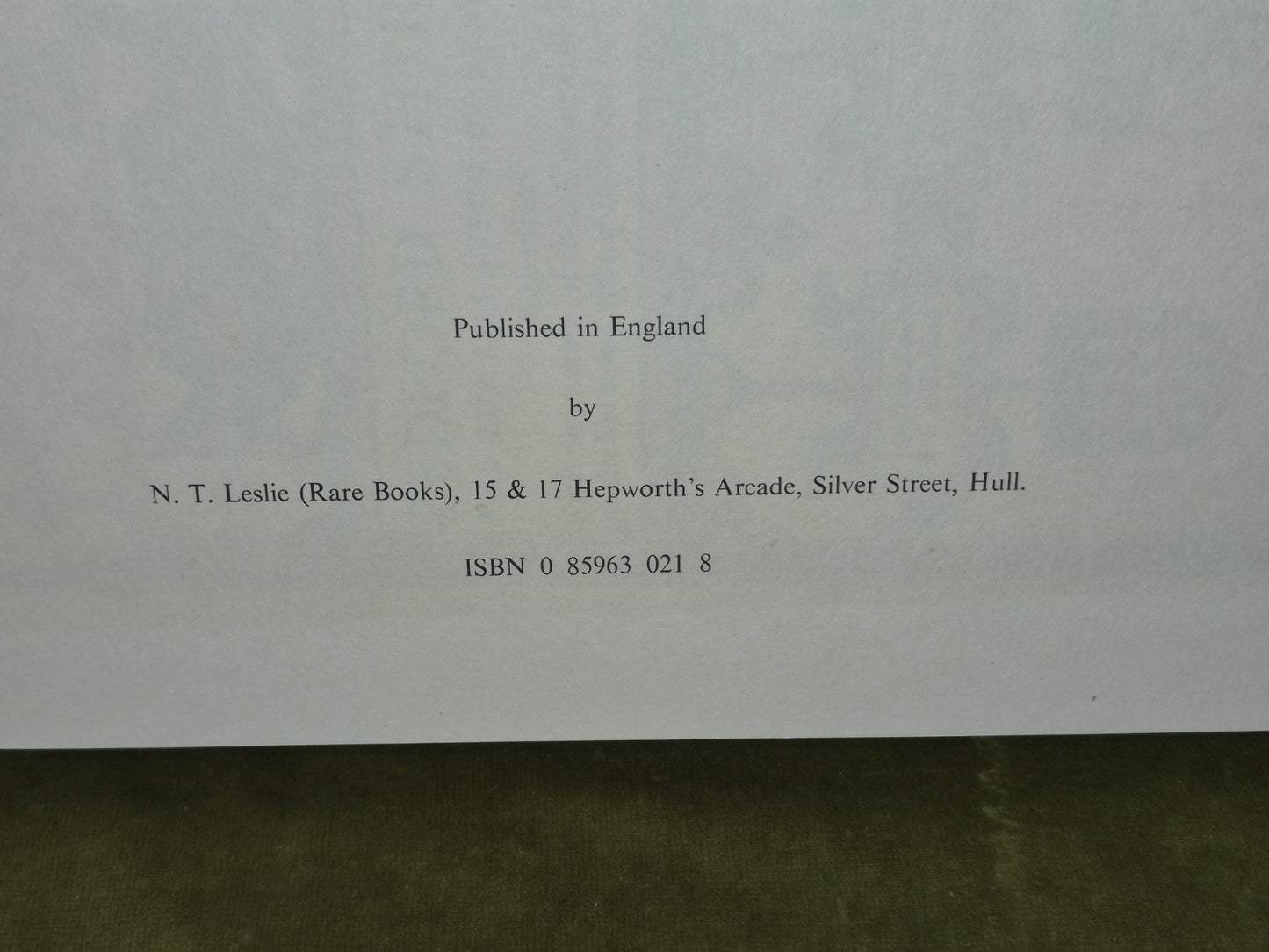 The English County Maps of John Speed 1611 (1975) N. T. Leslie4