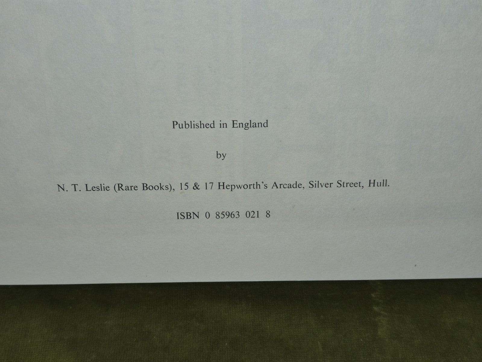 The English County Maps of John Speed 1611 (1975) N. T. Leslie4