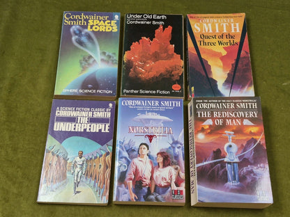 Cordwainer Smith Job Lot Rediscovery of Man The Underpeople Norstrilia2