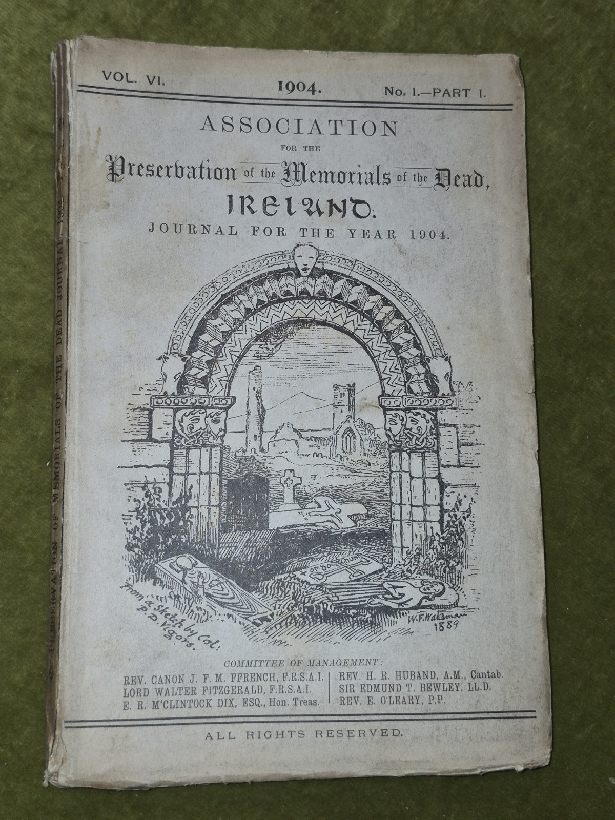 Ireland Preservation of the Memorials of the Dead Assorted Issues 1895-1911 7