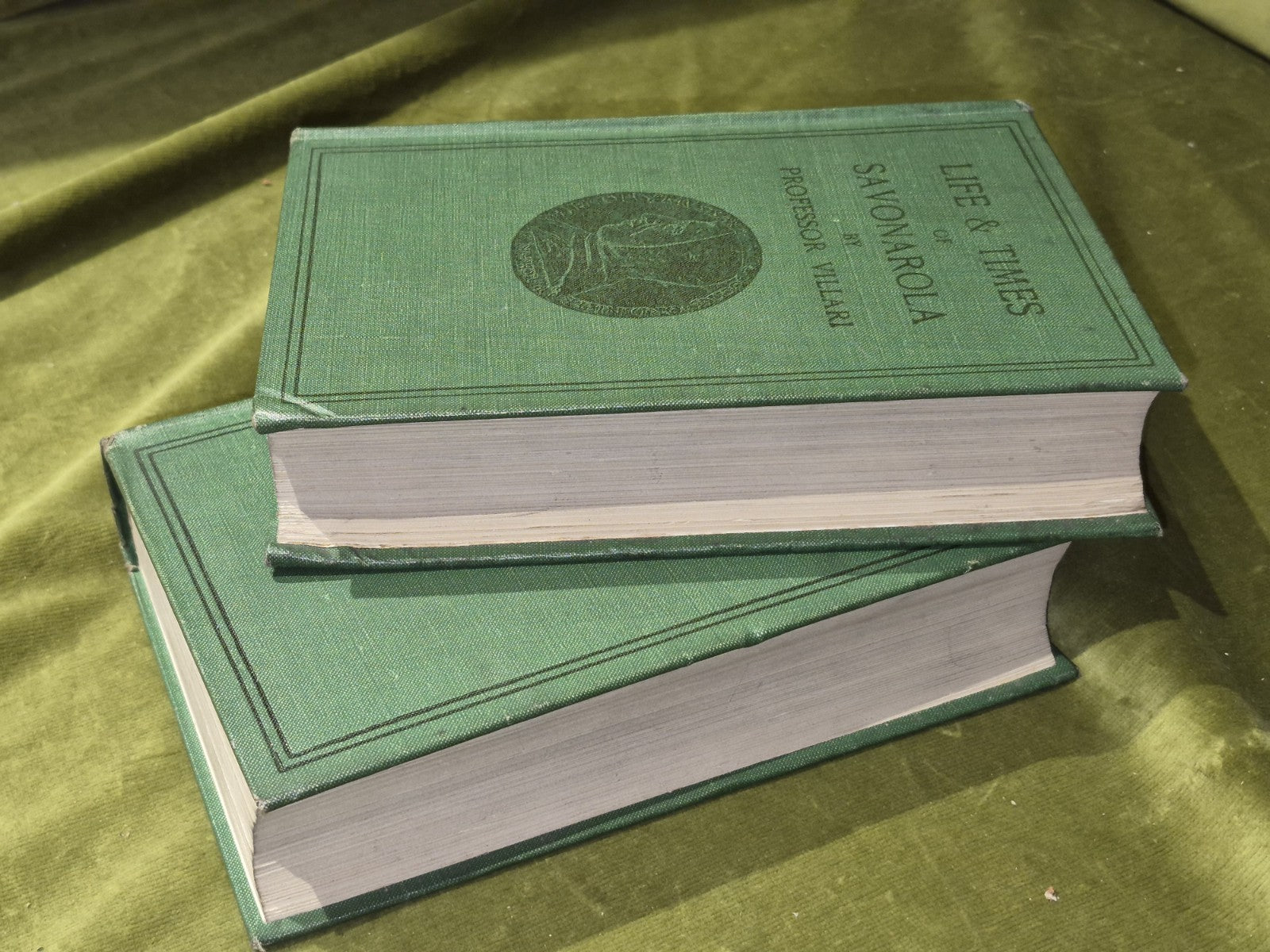 Life & Times of Machiavelli, Savonarola by Professor Villari (c. 1900)3