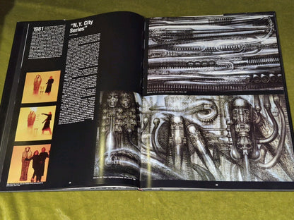 H R Giger's Biomechanics - Morpheus,  intro Harlan Ellison 1994 4th print, HB DJ7