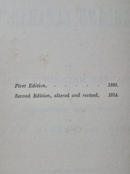 The Highland Clearances Alex MacKenzie 1914 Eneas Mackay Second Edition5
