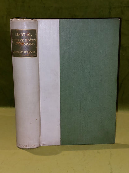 Martial the Twelve Books of Epigram  J.A.Pott & F.A.Wright [circa 1920s] Book0