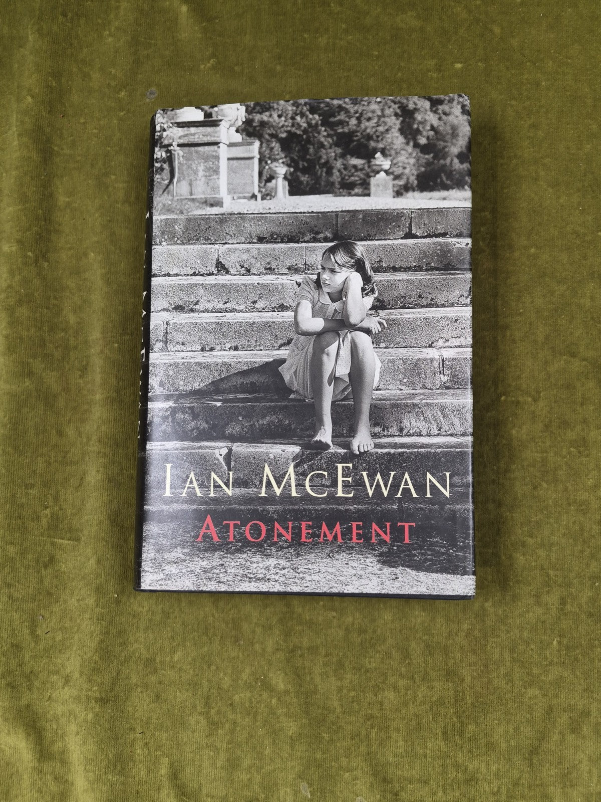 Atonement by Ian McEwan 2001  Jonathen Cape 1st HB DJ1