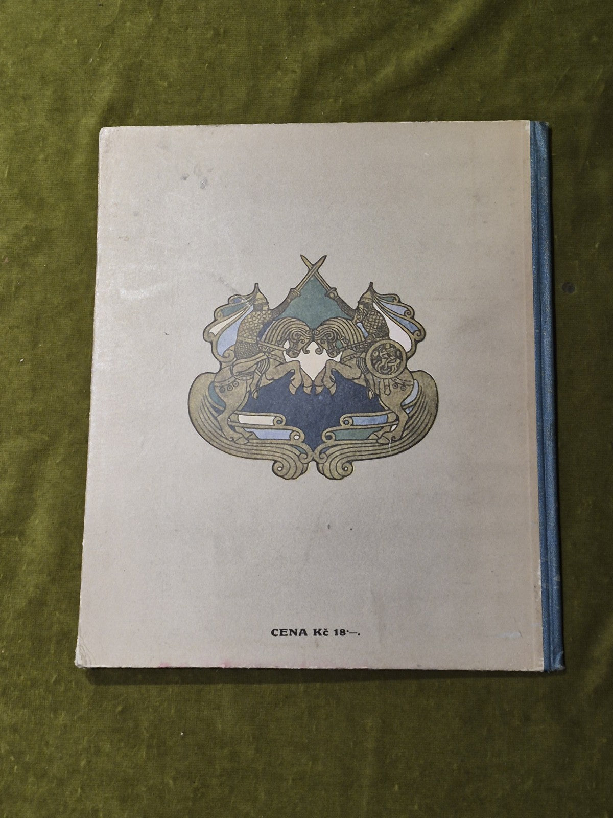 Byliny Bohatýr Volga Illustrated By Ivan Yakovlevich Bilibin Czech 1924 HB 1