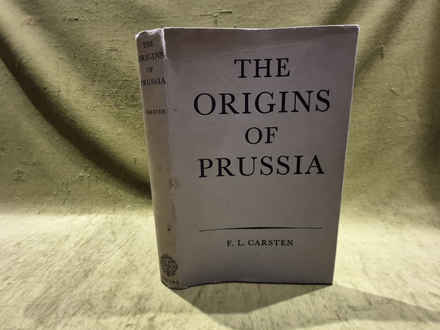 The Origins of Prussia, F L Carsten, 1958 Hardback1