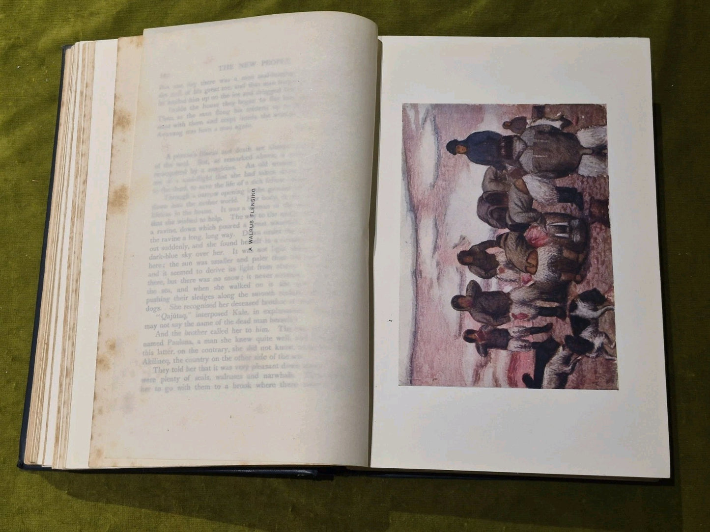 The People of the Polar North: A Record, Knud Rasmussen - 1908 Hardback6