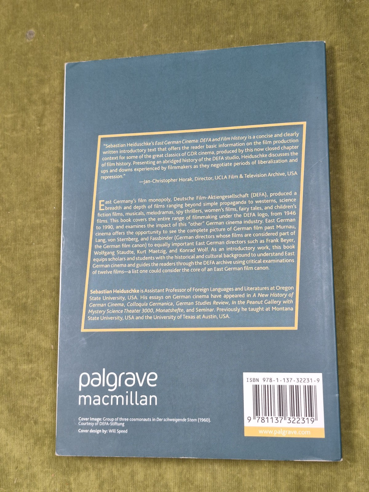 East German Cinema Sebastian Heiduschke 2013  DEFA and Film History2