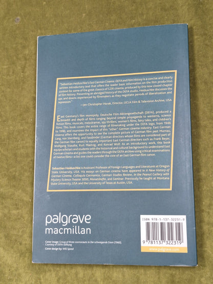 East German Cinema Sebastian Heiduschke 2013  DEFA and Film History2