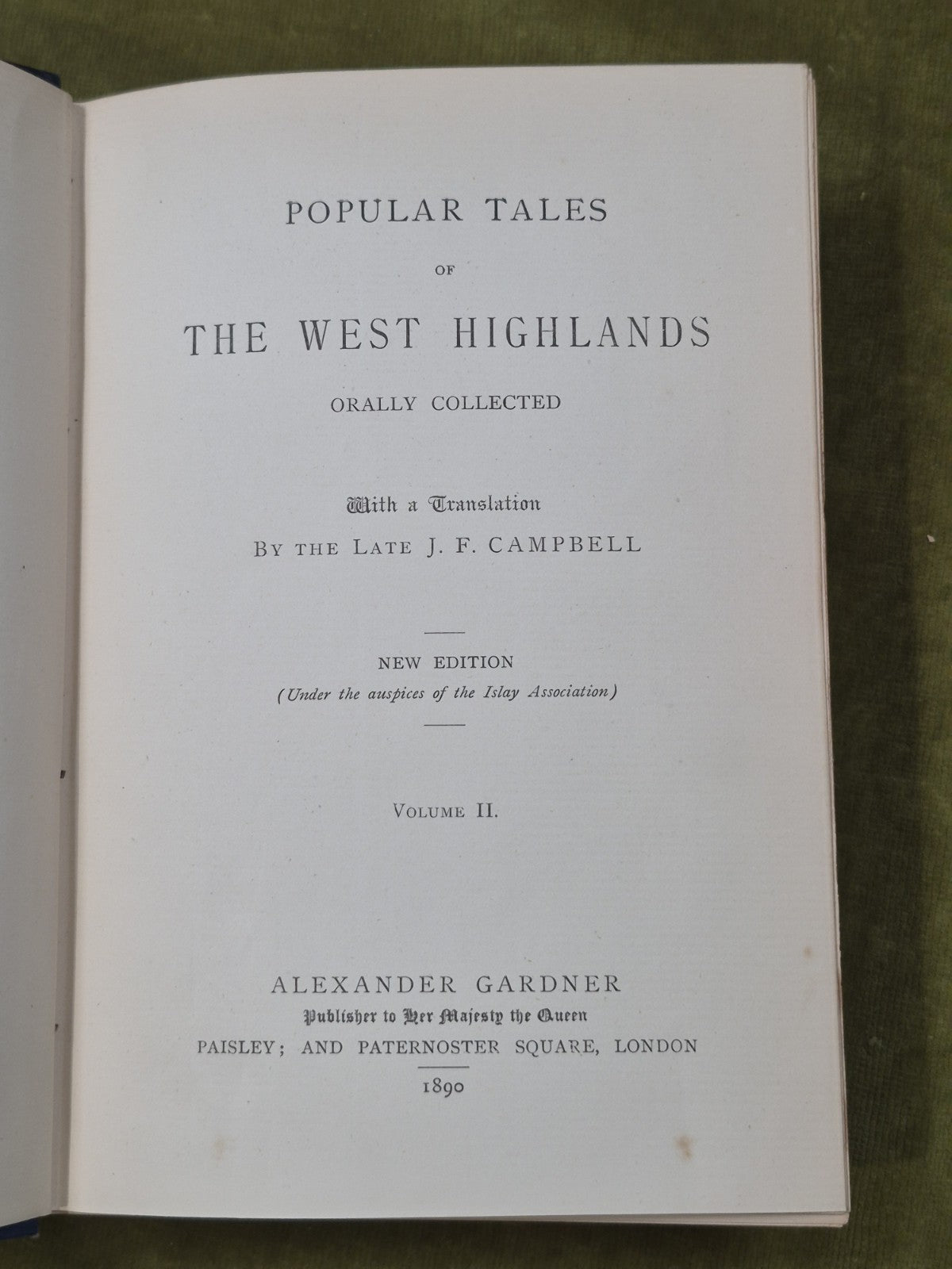 Popular Tales of the West Highlands 1890 Alexander Gardner Gaelic Complete Set9