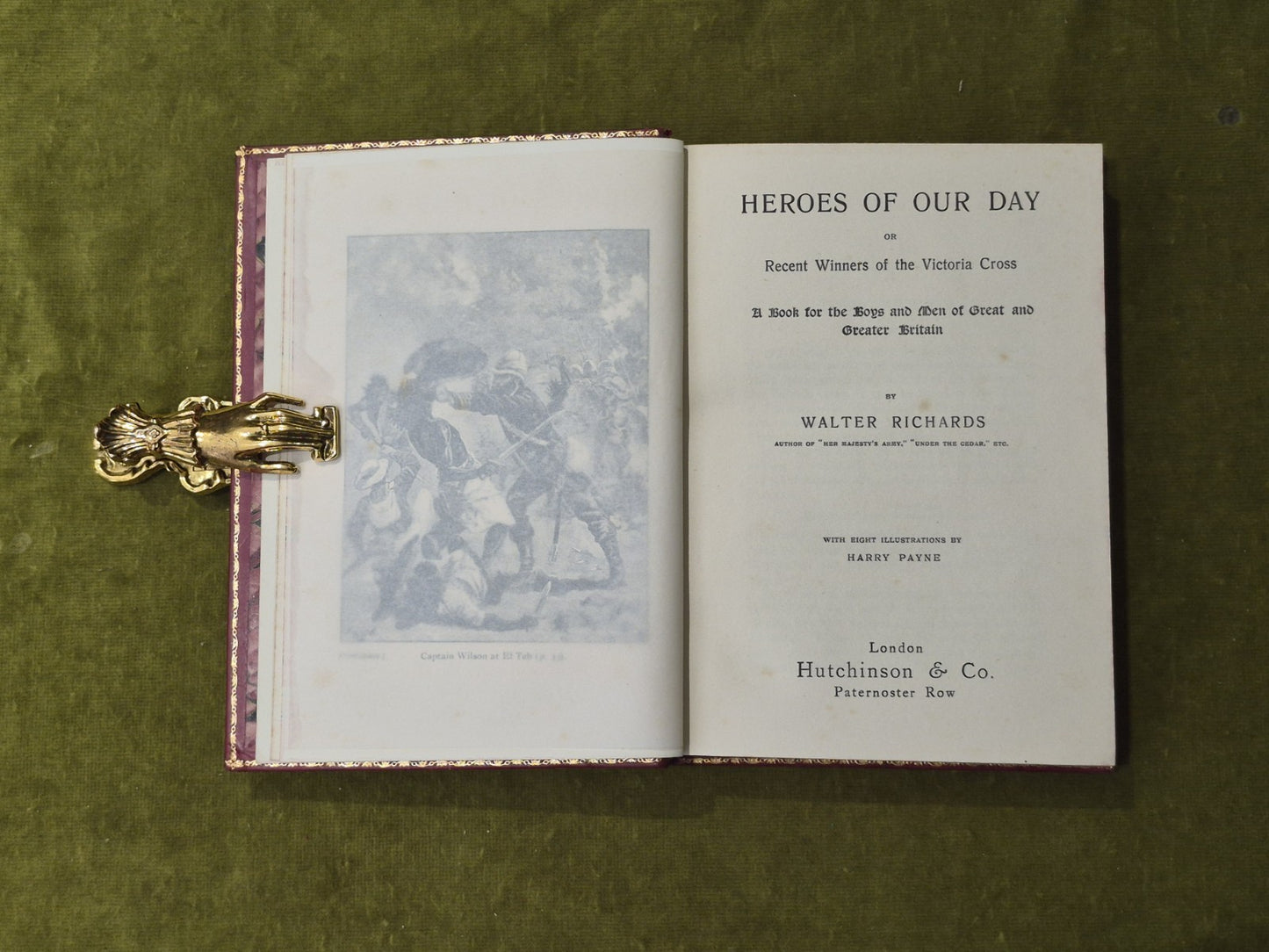 Heroes of Our Day or Recent Winners of the Victoria Cross Walter Richards c.19107