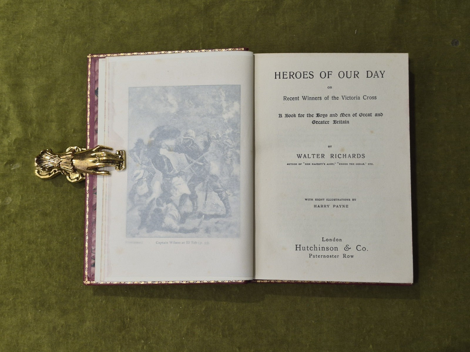 Heroes of Our Day or Recent Winners of the Victoria Cross Walter Richards c.19107