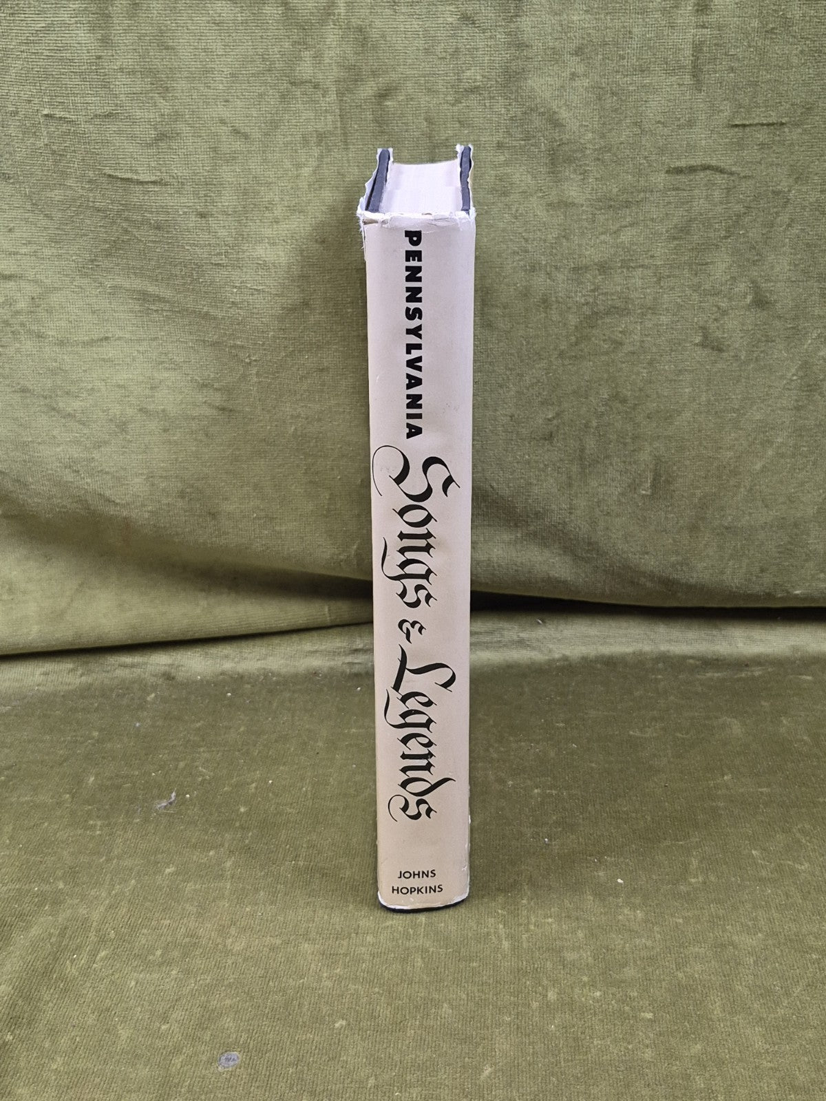 Pennsylvania Songs and Legends -George Korson , John Hopkins 2nd 1960 HB DJ2