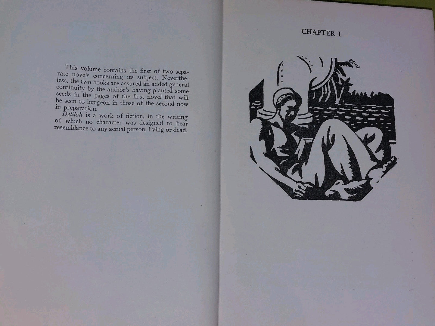 Delilah a Novel by Marcus Goodrich 1941 First Edition4