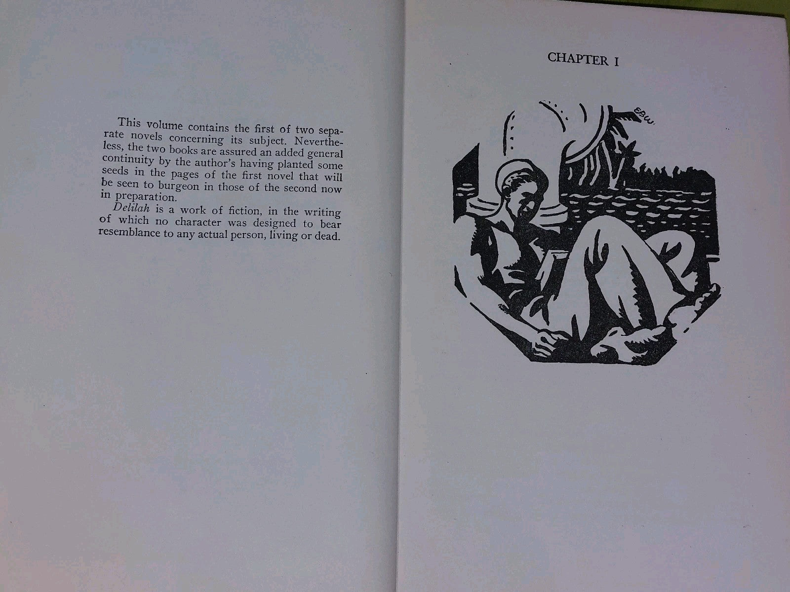 Delilah a Novel by Marcus Goodrich 1941 First Edition4