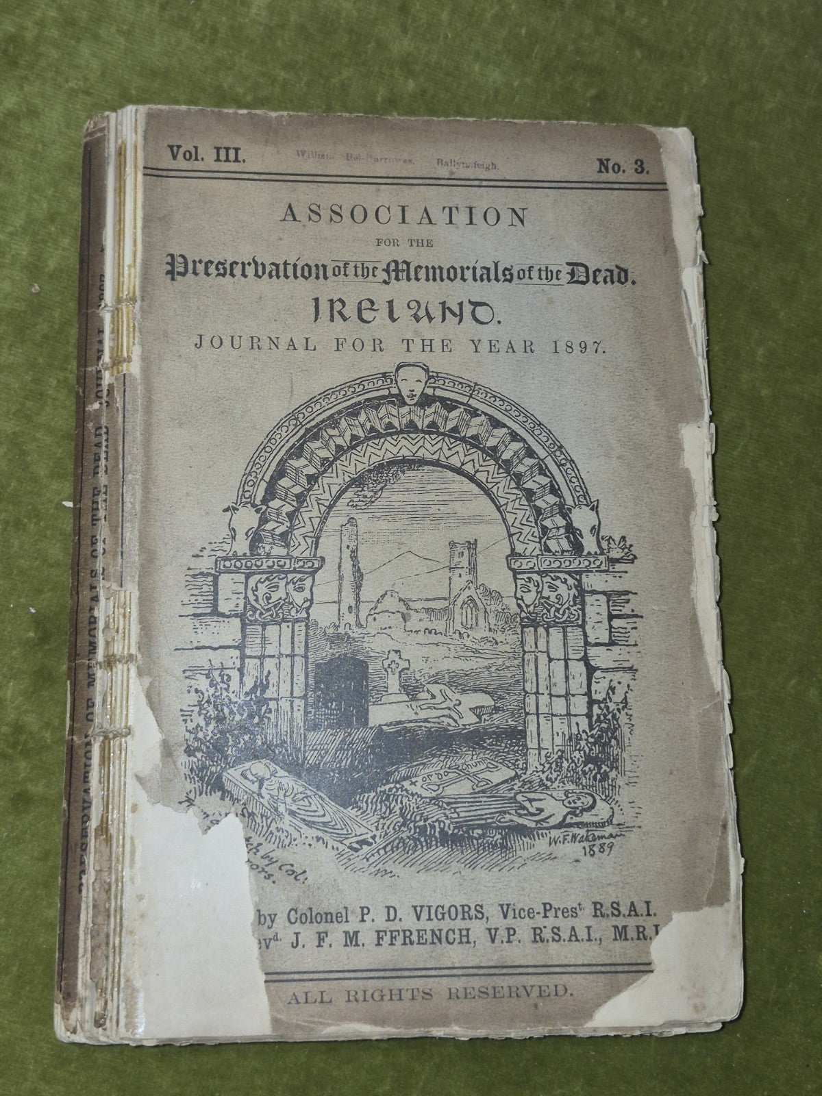 Ireland Preservation of the Memorials of the Dead Assorted Issues 1895-1911 16