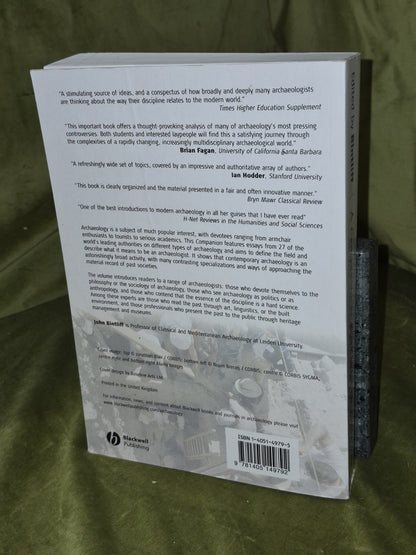A Companion to Archaeology (2006) John Bintliff2