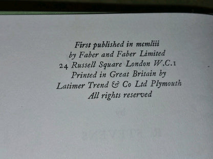 1953 Laggard by R. Stevens First Edition Dustjacket5