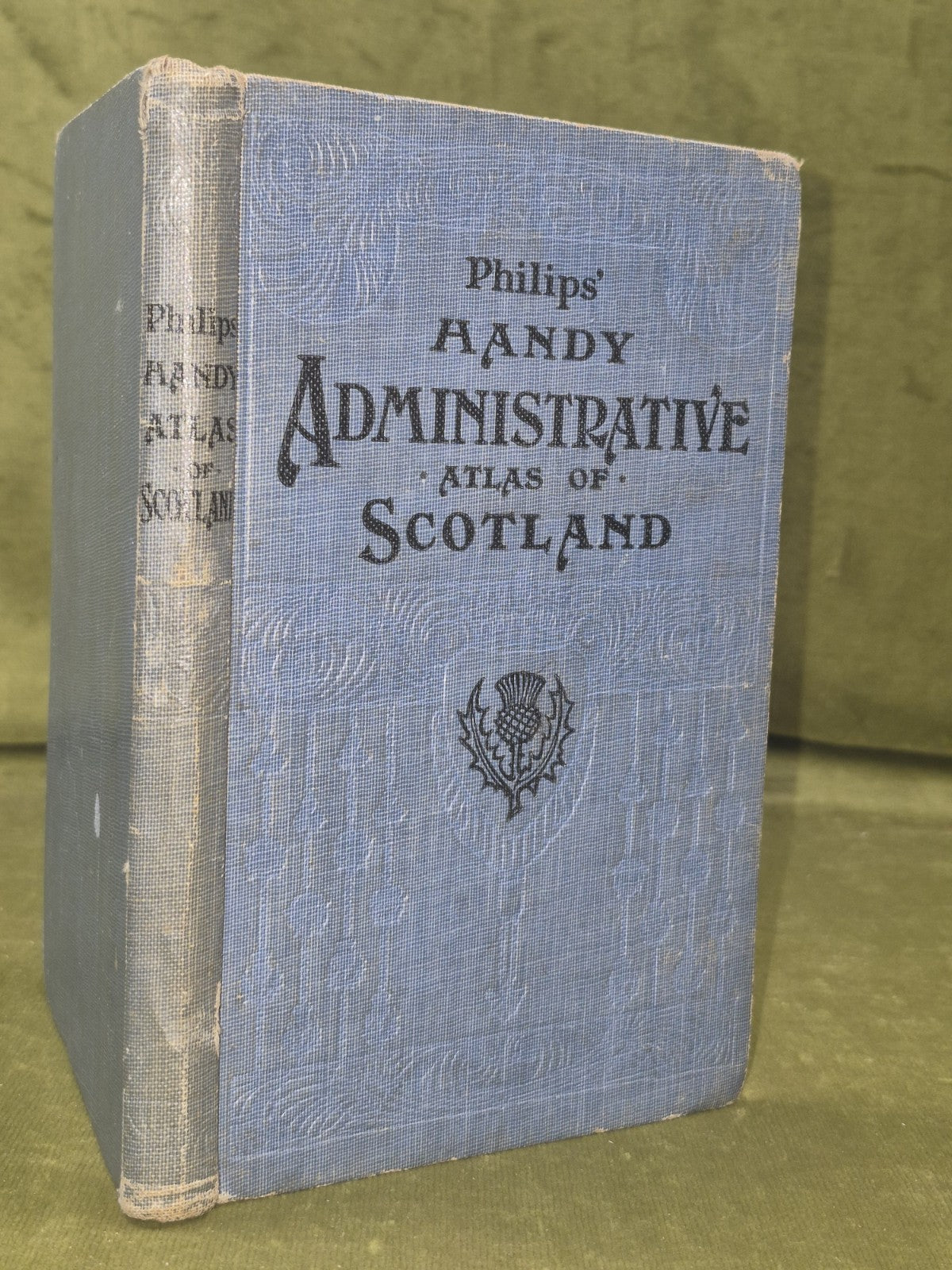 Administrative Atlas of Scotland Philip's 1909 County Maps0