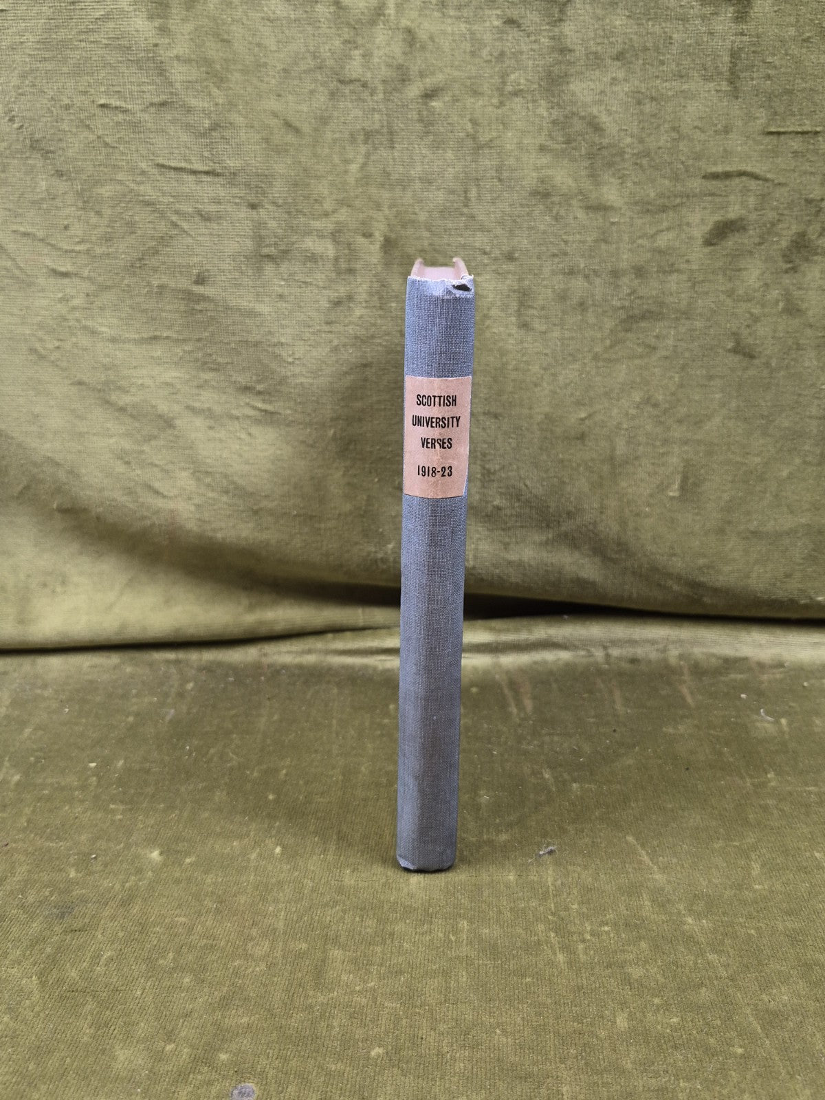 Scottish University Verses 1918-23 ed. J S Phillimore & N Munro , 1923 1st HB2