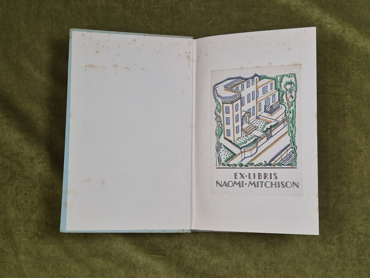 Hurlygush - Poems in Scots by Maurice Lindsay 1948 - Naomi Mitchison  Bookplate3
