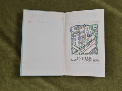 Hurlygush - Poems in Scots by Maurice Lindsay 1948 - Naomi Mitchison  Bookplate3