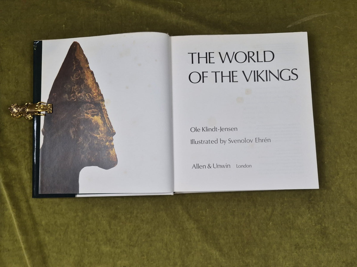 World of the Vikings by Ole Klindt-Jensen, Svenolov Ehren , Allenm & Unwin 19704