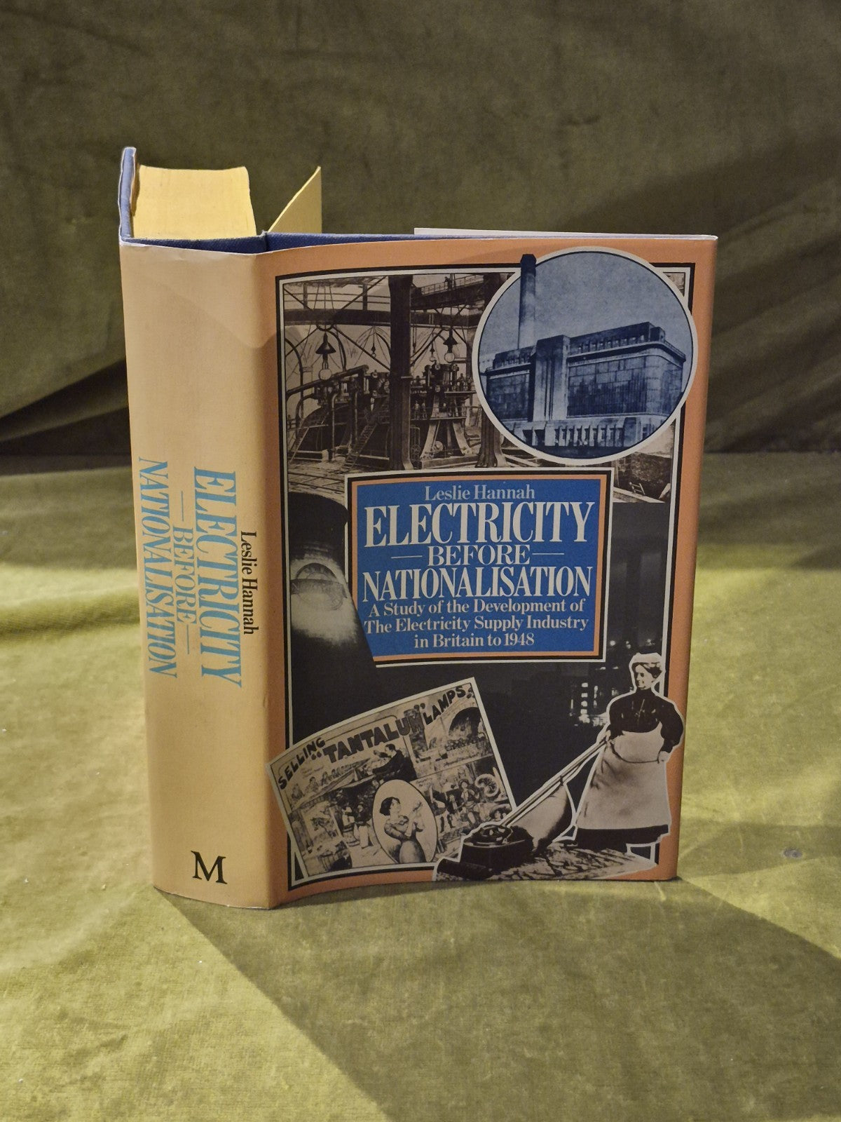 Electricity Before Nationalisation - Leslie J Hannah , Macmillan 1979 1st HB DJ0