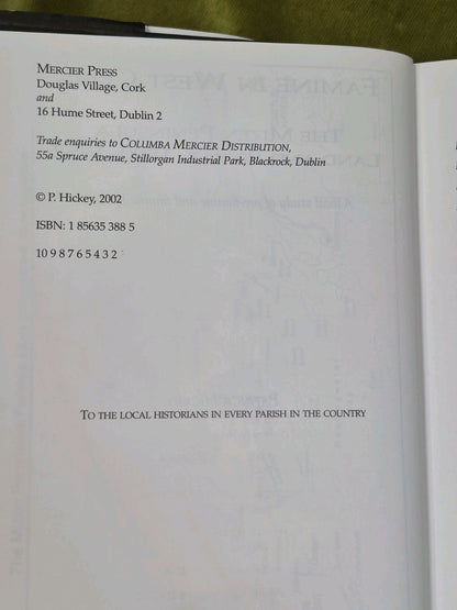 Famine in West Cork The Mizen Peninsula Patrick Hickey 20024