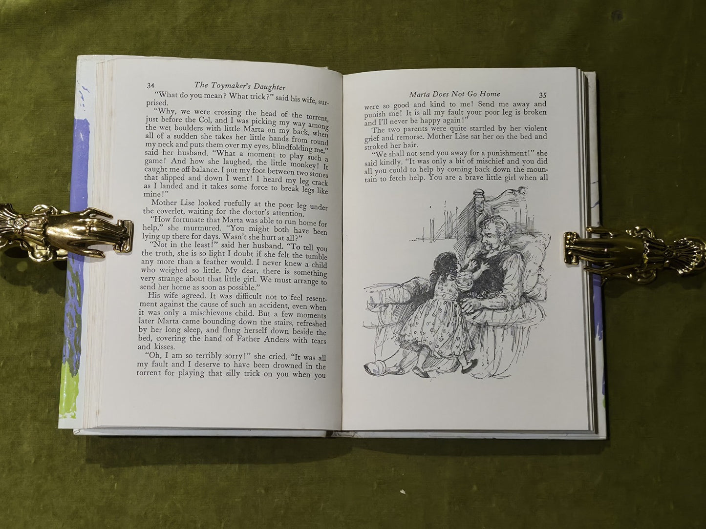 The Toymaker's Daughter - Ursula Moray Williams 1968 Reindeer 1st Ed HB DJ6