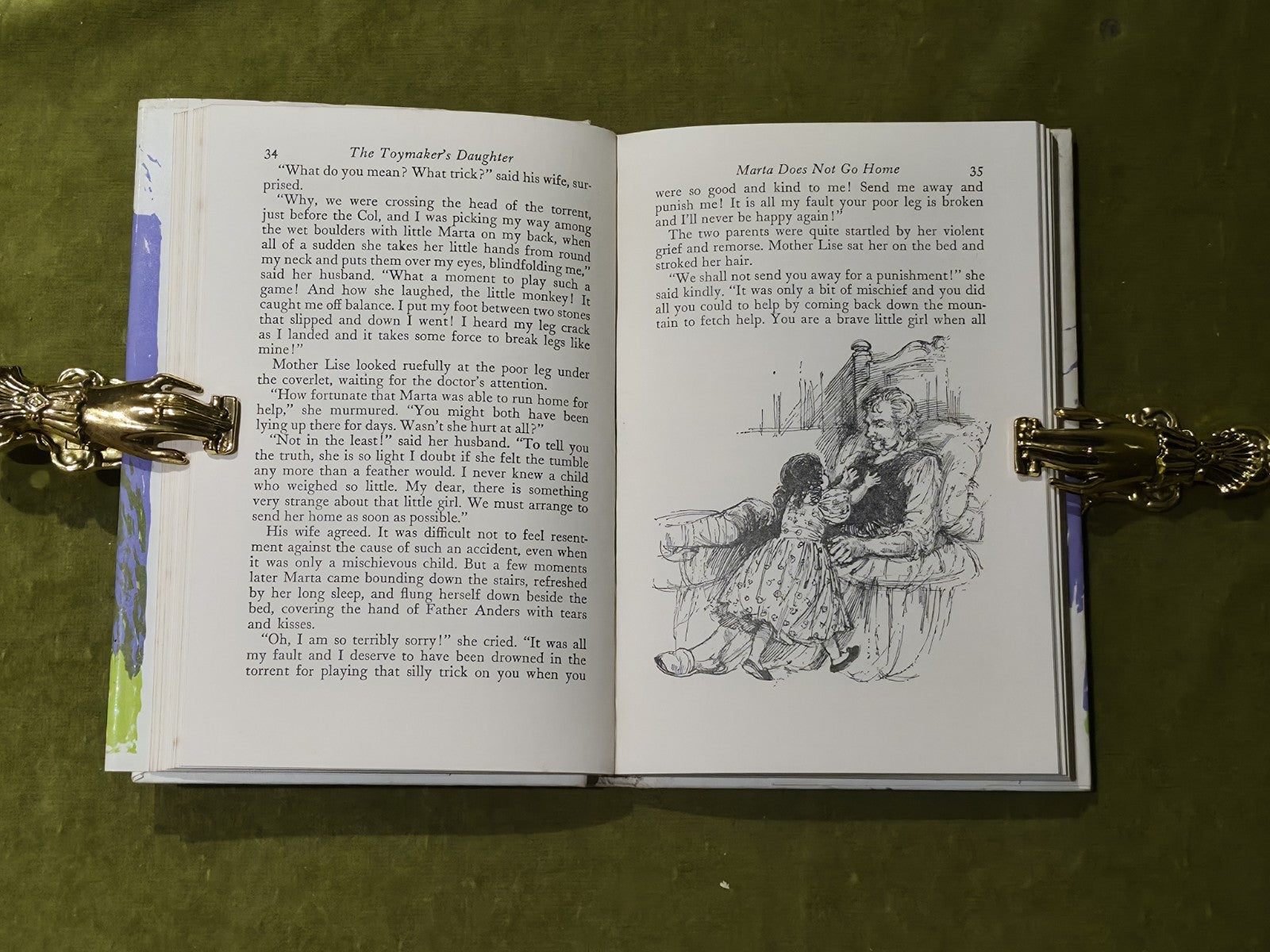 The Toymaker's Daughter - Ursula Moray Williams 1968 Reindeer 1st Ed HB DJ6