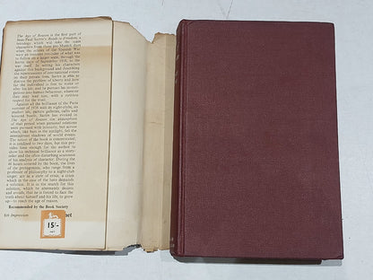 The Age Of Reason, Jean-paul Satre (1957) 8th Impression Hb Book w/ Dust Jacket3