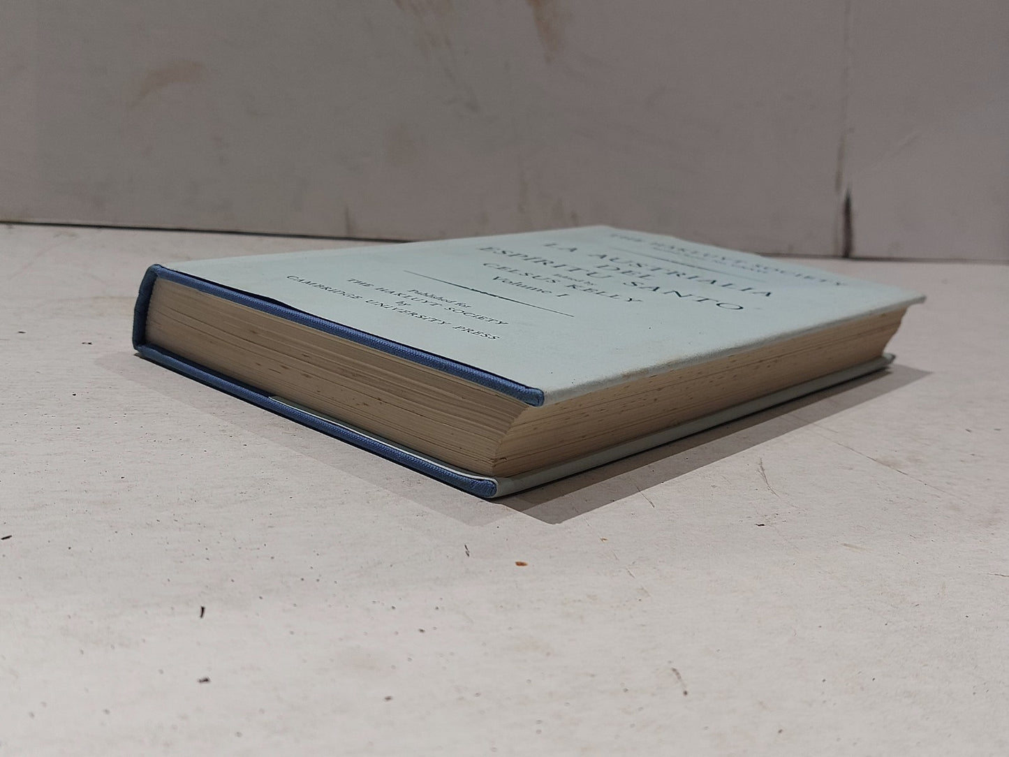 La Austrialia del Espíritu Santo (Vol 1) Celsus Kelly (1966) [Hakluyt Soc] Hb4