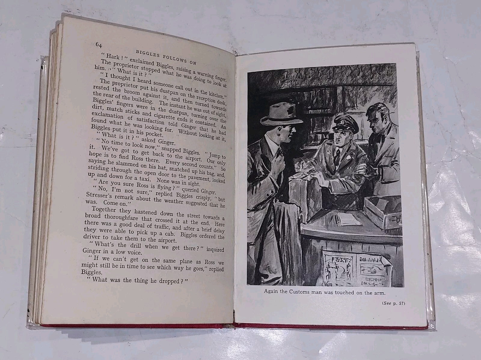 Biggles Follows On By Captain W. E. John's, 1st Edition (1952) Hb Book6