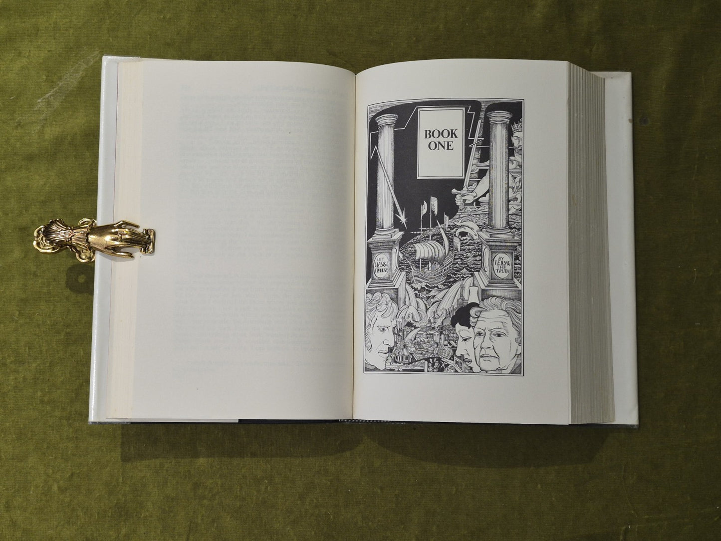 Lanark : A Life in 4 Books by Alasdair Gray - Canongate 1981 1st Edition HB DJ5